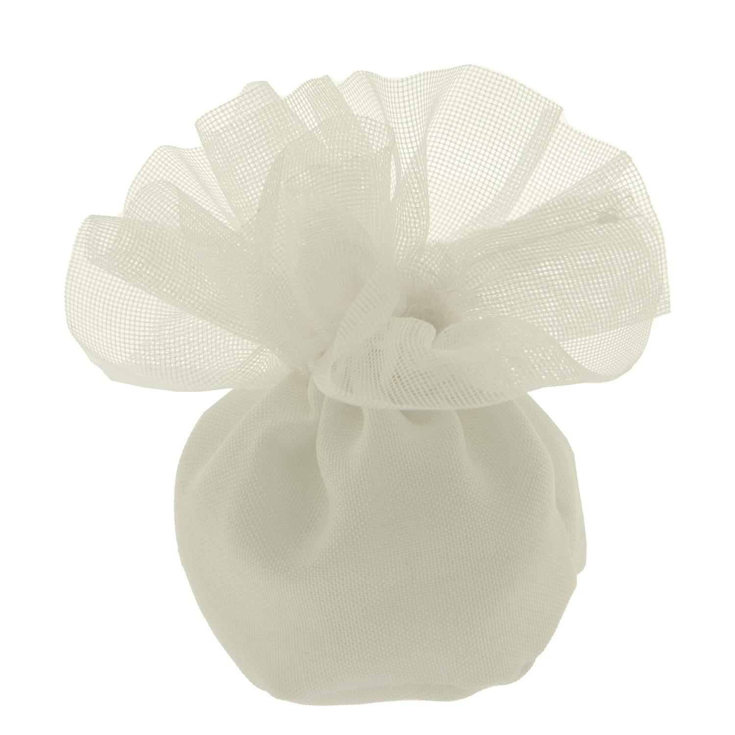 CIUFFO_BAG_PALLA_CM_10_BIANCO