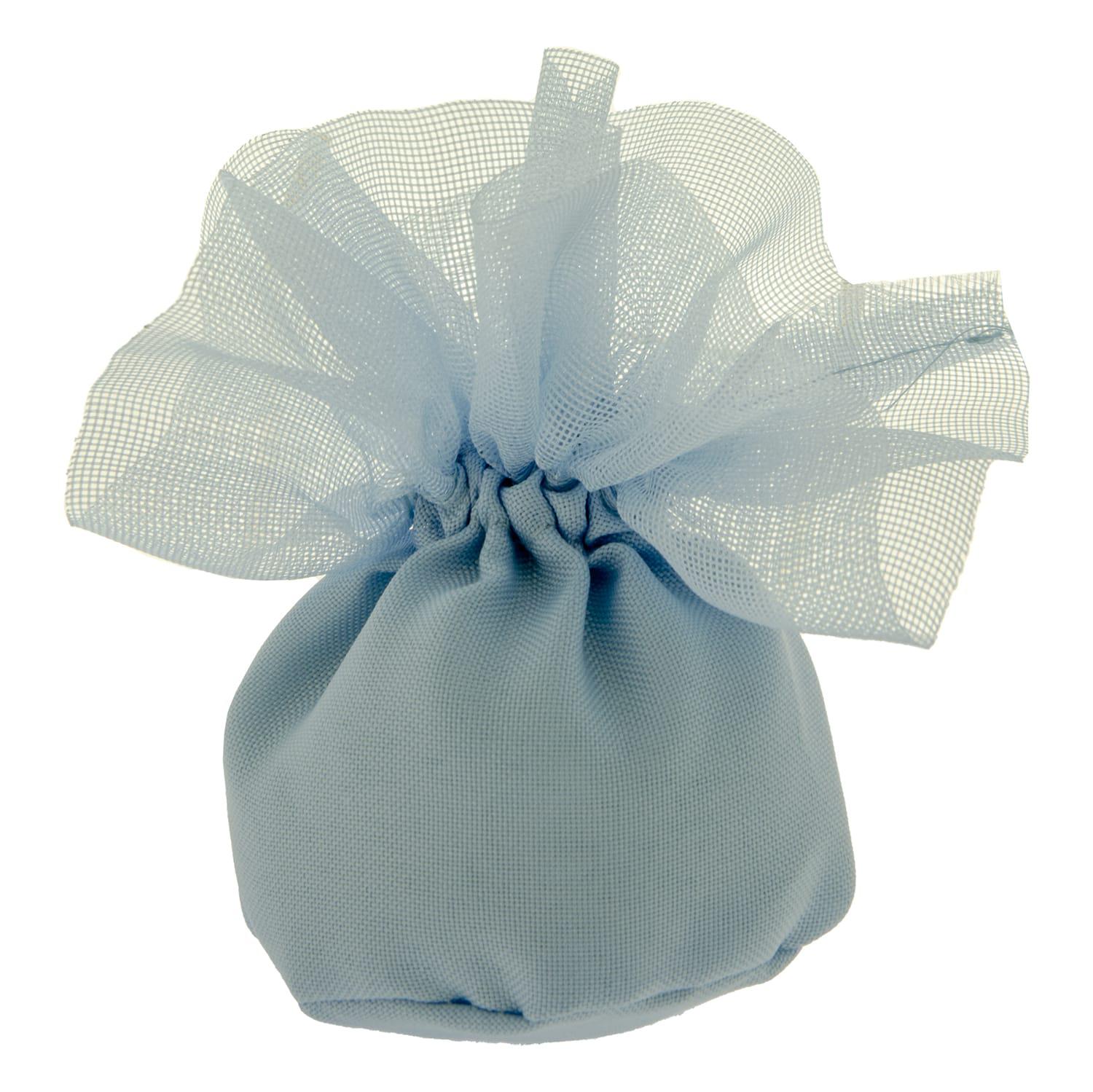 CIUFFO_BAG_PALLA_CM_10_AZZURRO